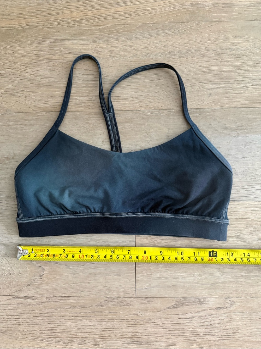 Lululemon Black/Gray Sports Bra